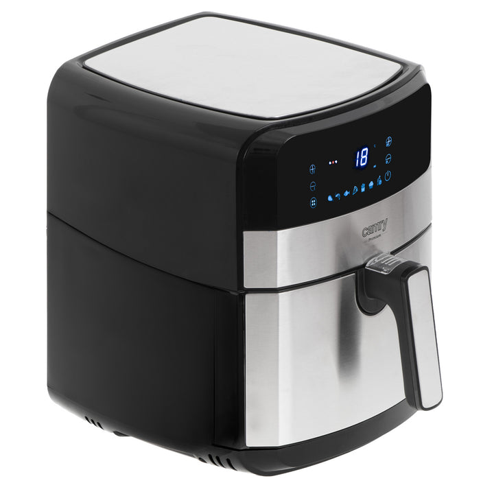 Friteuză fără ulei, 9 programe, 5,0 L, Airfryer, Camry CR 6311 + inserții de hârtie pentru friteuză, 16 cm, biodegradabile, 100 bucăți