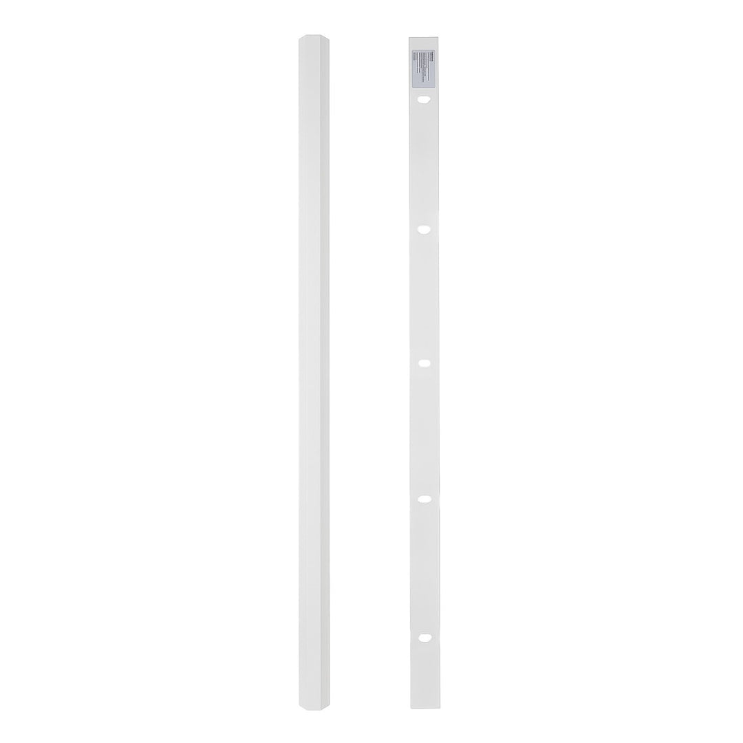 Banda de mascare din aluminiu pentru cabluri Maclean, 33x18x750 mm, albă, MCTV-897 W