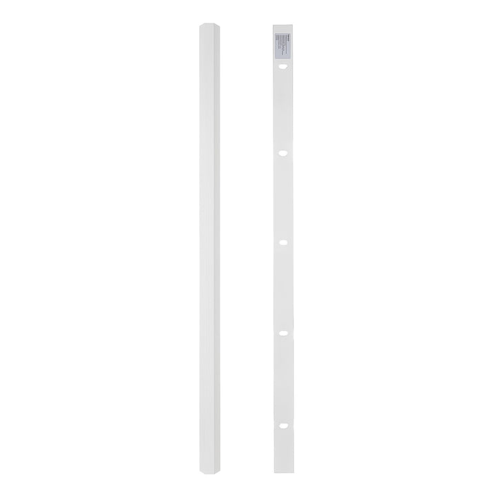 Banda de mascare din aluminiu pentru cabluri Maclean, 33x18x750 mm, albă, MCTV-897 W