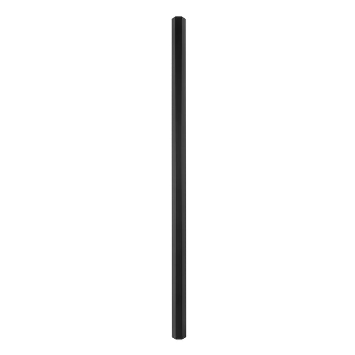 Profil de mascare din aluminiu pentru cabluri Maclean, 33x18x750 mm, negru, MCTV-897 B