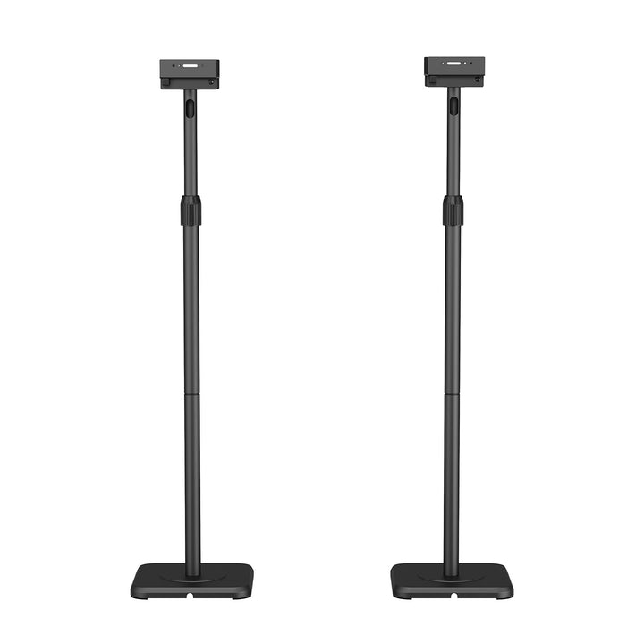 Set de suporturi de podea pentru difuzoare Maclean, universale, reglabile pe verticală și pe orizontală între +10° și -10°, max. 5 kg, MC-916