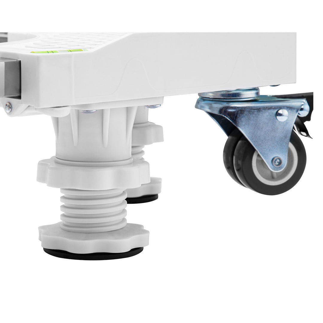 Suport mobil pentru electrocasnice Maclean, roți blocabile, lățime 535-680 mm, universal, pentru transportul electrocasnicelor, până la 400 kg, MC-217