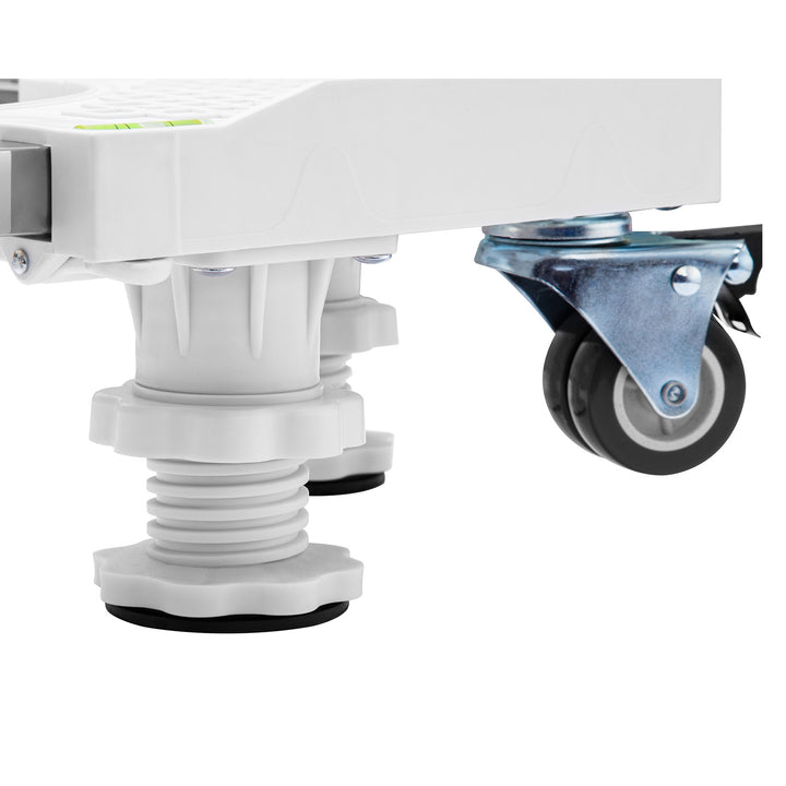 Suport mobil pentru electrocasnice Maclean, roți blocabile, lățime 535-680 mm, universal, pentru transportul electrocasnicelor, până la 400 kg, MC-217