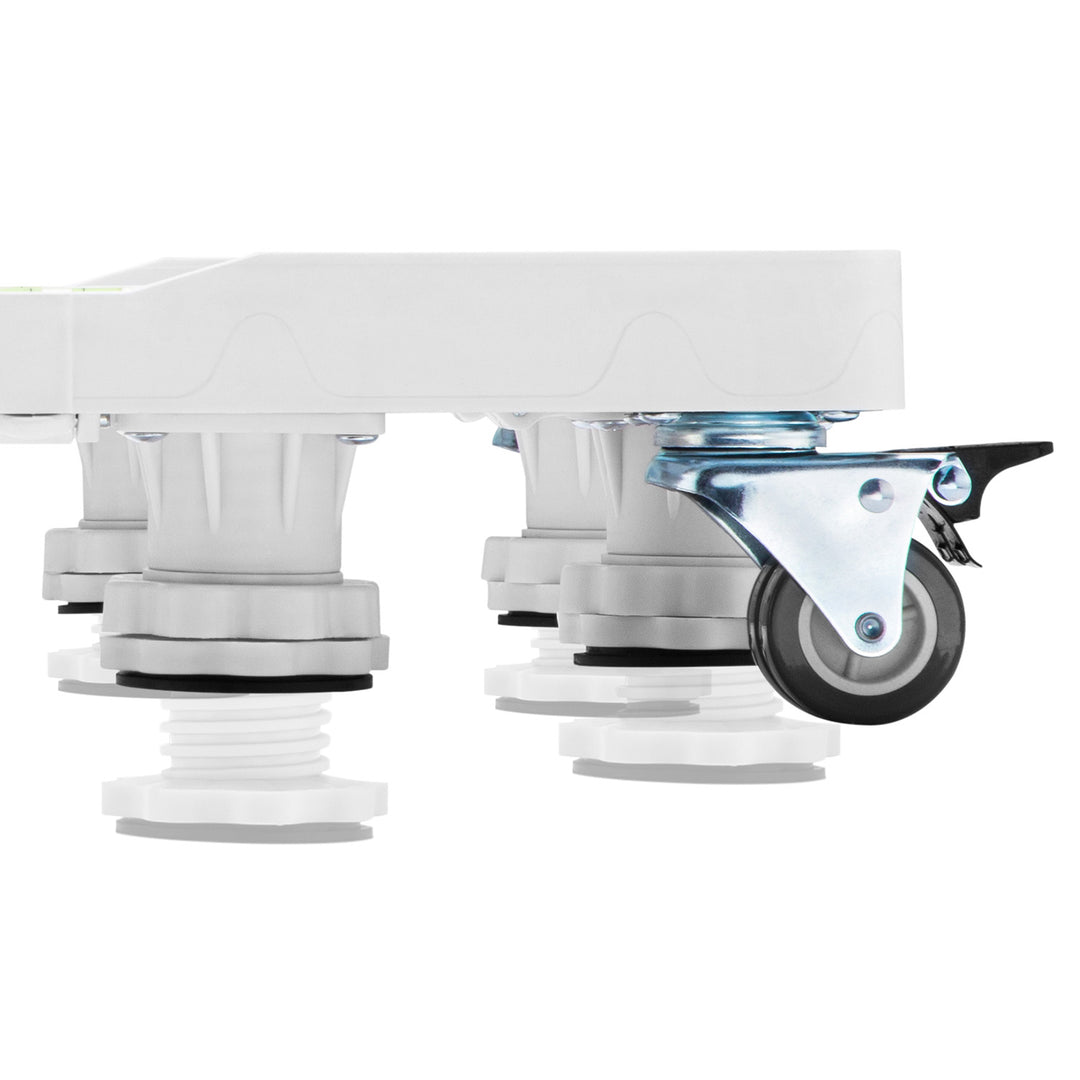 Suport mobil pentru electrocasnice Maclean, roți blocabile, lățime 535-680 mm, universal, pentru transportul electrocasnicelor, până la 400 kg, MC-217