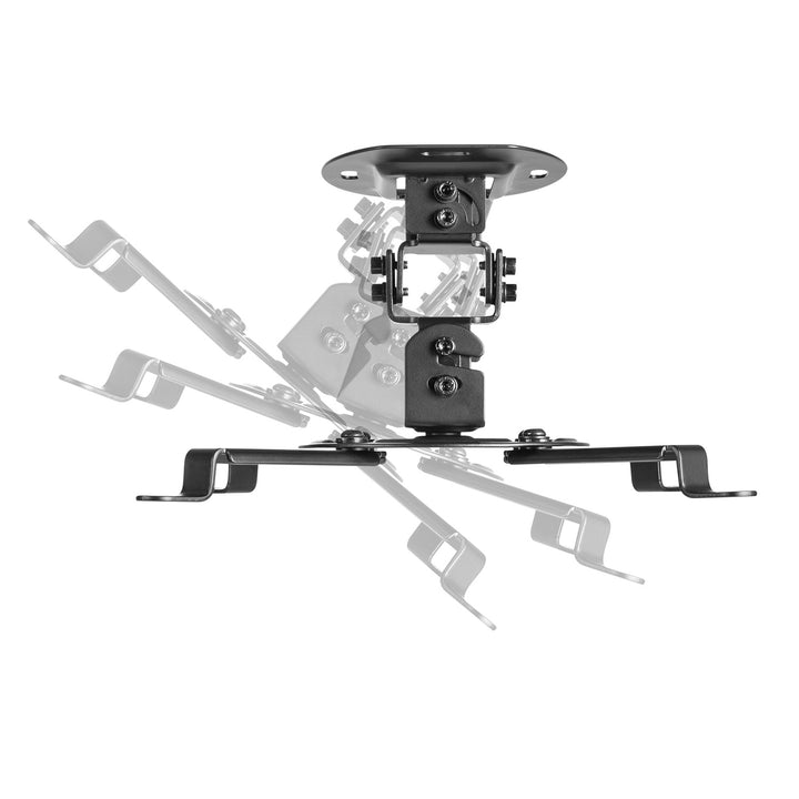 Suport / cârlig de tavan pentru proiector Maclean, 54~320 mm, până la 13,5 kg, rotație 360 de grade MC-200 B