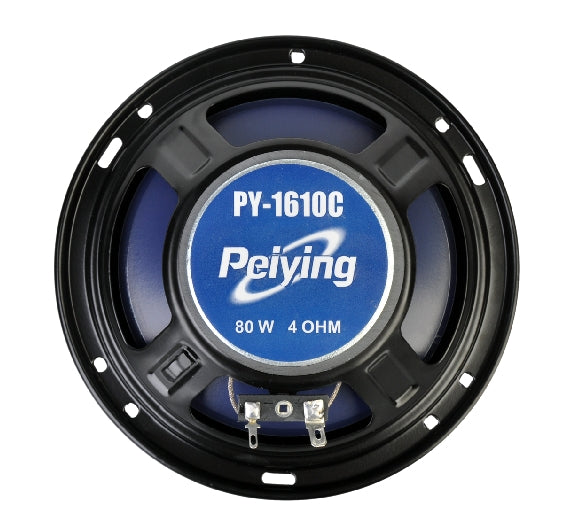 Difuzoare auto cu două căi Peiying de 6,4 inch 80 W cu două căi PY-1610C