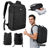 Rucsac pentru laptop NanoRS, 15,6", negru, 42x28,5x14, impermeabil RS204 B