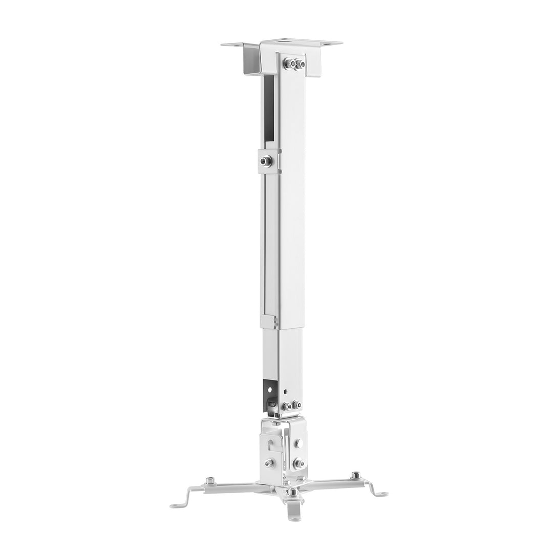 Suport universal pentru proiector Maclean, alb, până la 20 kg, MC-206 W