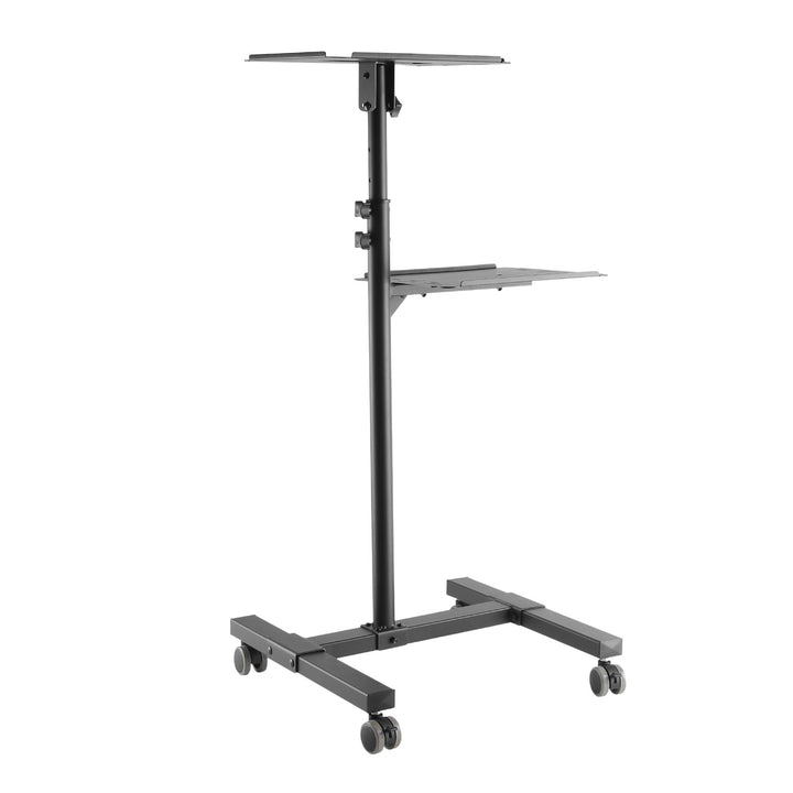 Măsuță mobilă pentru proiector/laptop Maclean, reglabilă, din oțel, max. 10 kg, MC-207