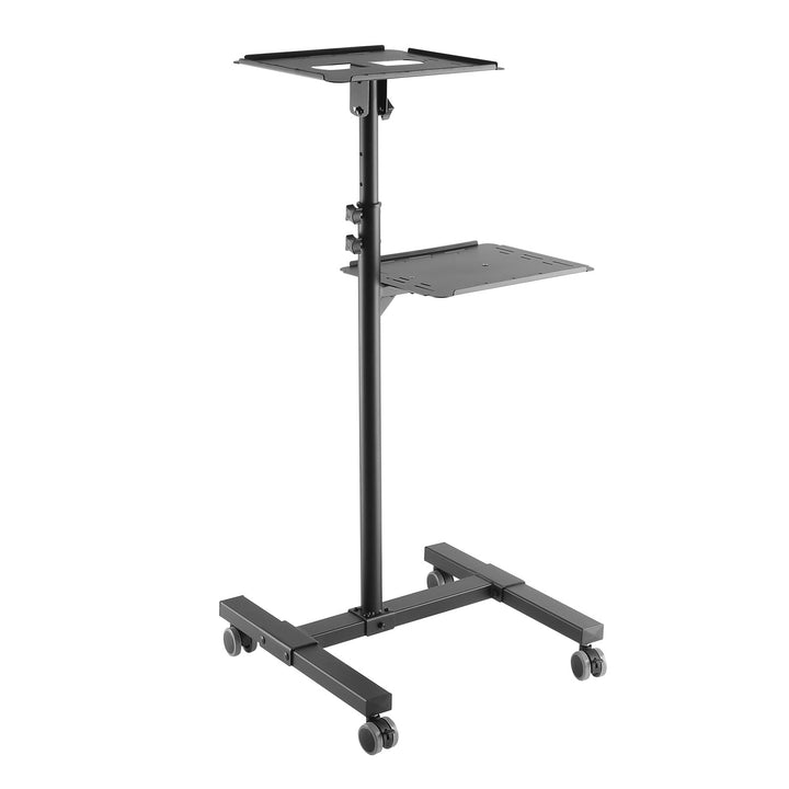 Măsuță mobilă pentru proiector/laptop Maclean, reglabilă, din oțel, max. 10 kg, MC-207