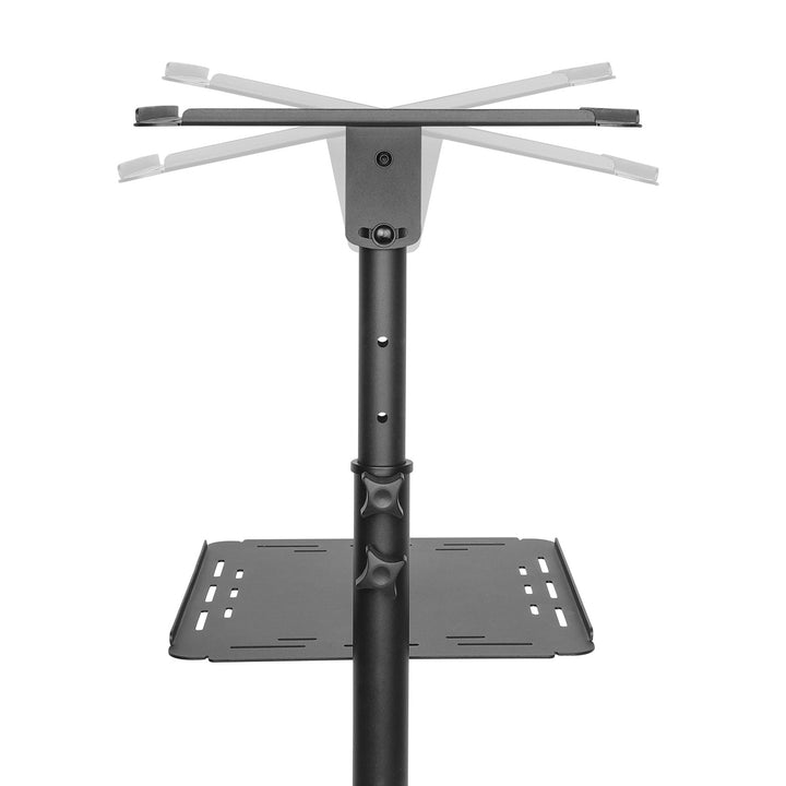 Măsuță mobilă pentru proiector/laptop Maclean, reglabilă, din oțel, max. 10 kg, MC-207