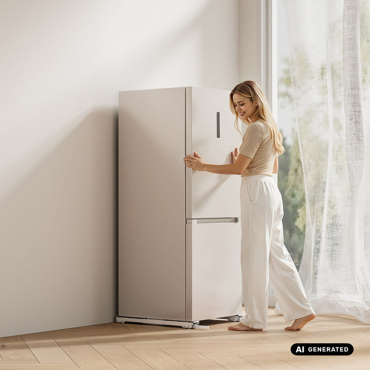 Suport mobil pentru aparate electrocasnice de până la 300 kg, Maclean, universal, reglabil, lățime maximă 450-700 mm, MC-918