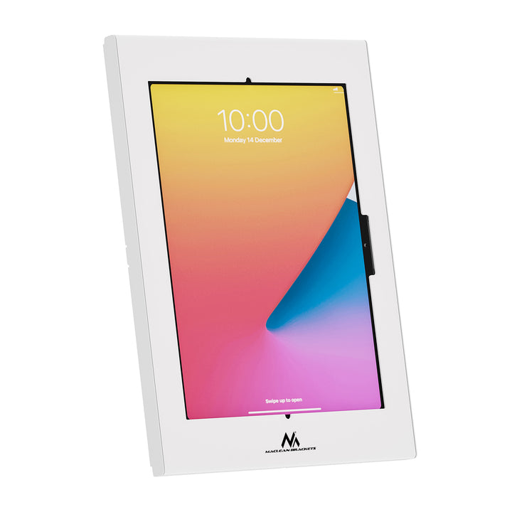 Suport publicitar pentru tabletă Maclean, cu sistem de blocare, 12,4"-13", iPad Air/Pro, Samsung Tab S10+/S9+/S8+/S7+, 257x350x22 mm, MC-950 W