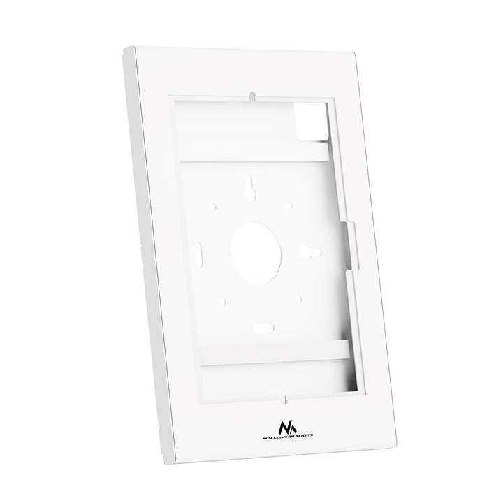 Suport publicitar pentru tabletă Maclean, cu sistem de blocare, 10,9"-11", iPad Air/Pro, Samsung Tab A și S Series, 220x323x22 mm, MC-955 W