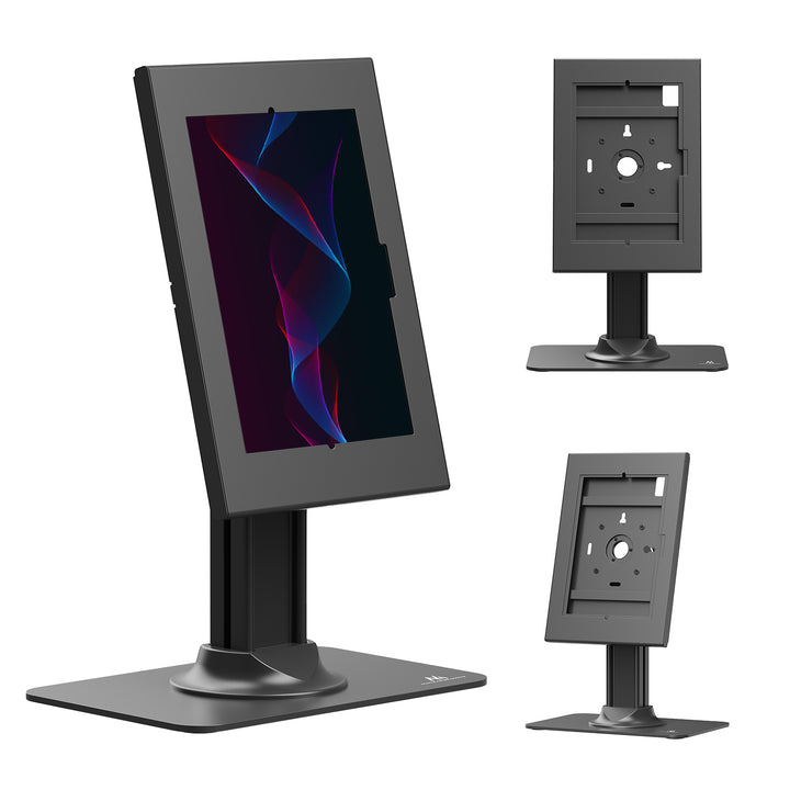 Suport publicitar pentru tabletă Maclean, cu sistem de blocare, 10,9"-11", iPad Air/Pro, Samsung Tab A și S Series, 220x323x22 mm, MC-959 B