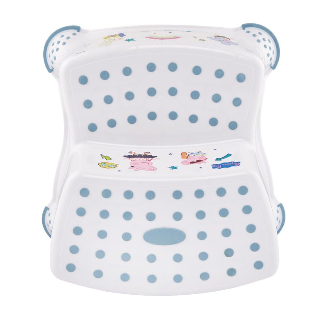 Scaun antiderapant Keeeper, două trepte, max. 120 kg, ușor de curățat, Peppa Pig