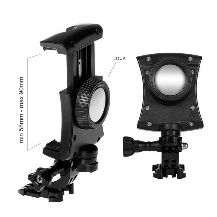 Rucsac cu lumină de semnalizare LED, telecomandă, rezistent la apă: telecomandă IPx5, rucsac IPX2 + curele de umăr sportive pentru telefonul Maclean
