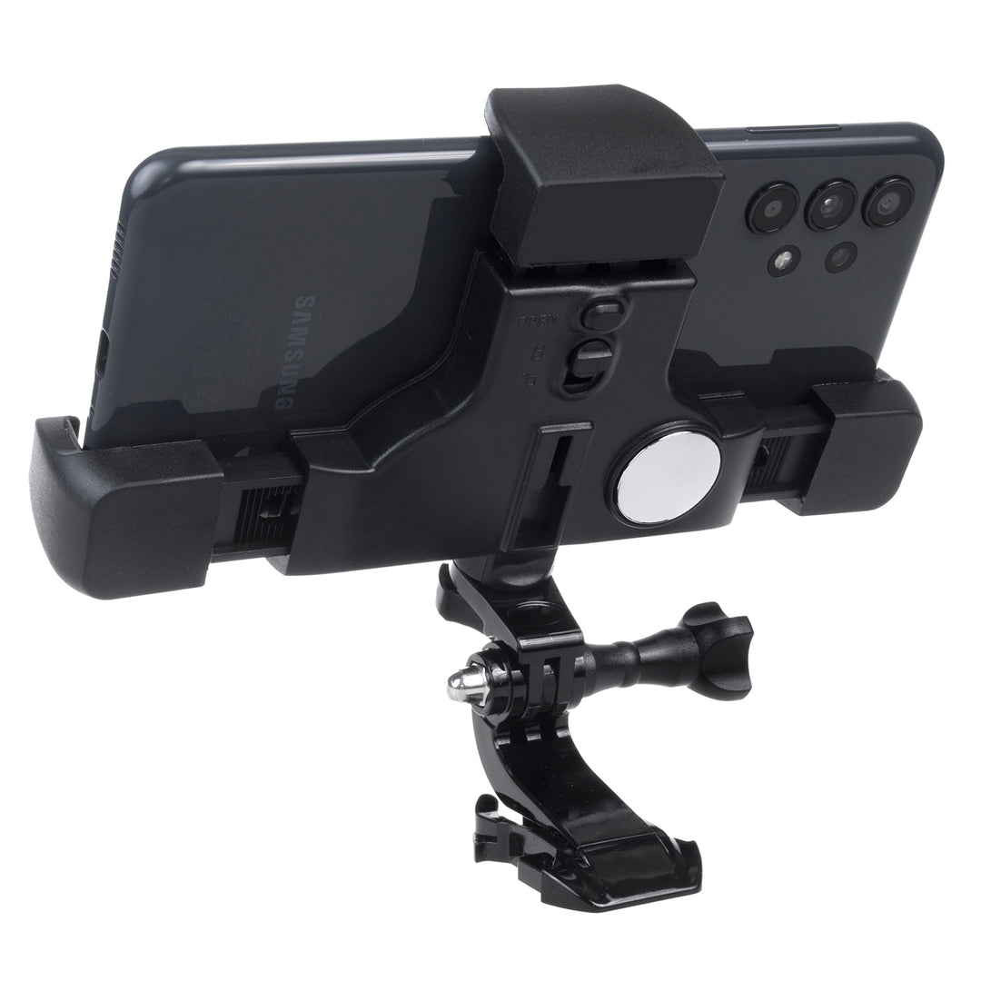 Rucsac cu lumină de semnalizare LED, telecomandă, rezistent la apă: telecomandă IPx5, rucsac IPX2 + curele de umăr sportive pentru telefonul mobil Maclean MC-445