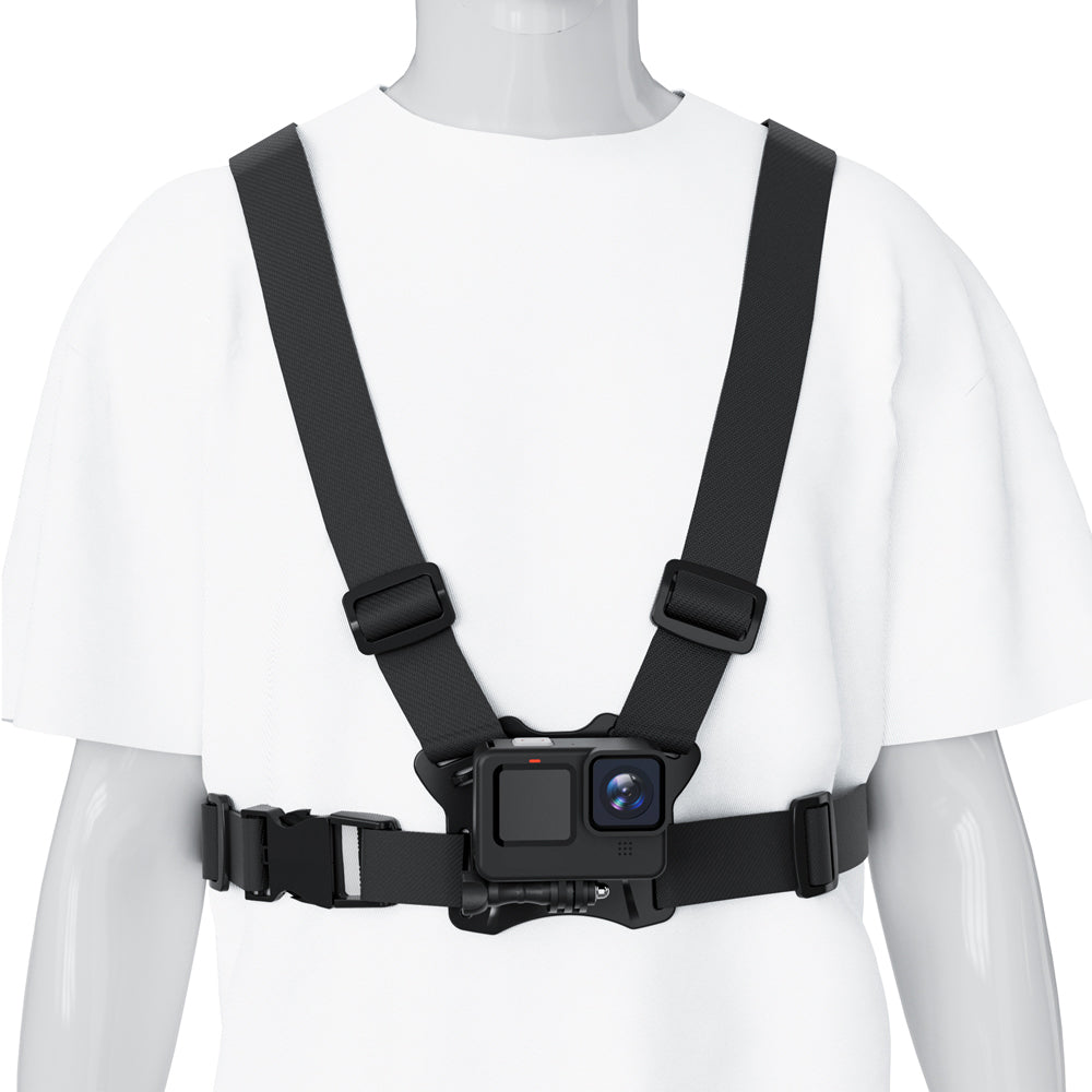 Rucsac cu lumină de semnalizare LED, telecomandă, rezistență la apă: telecomandă IPx5, rucsac IPX2 + bretele universale pentru sport, pentru telefon, aparat foto, camere GoPro și altele, mâner rotativ, MC-294