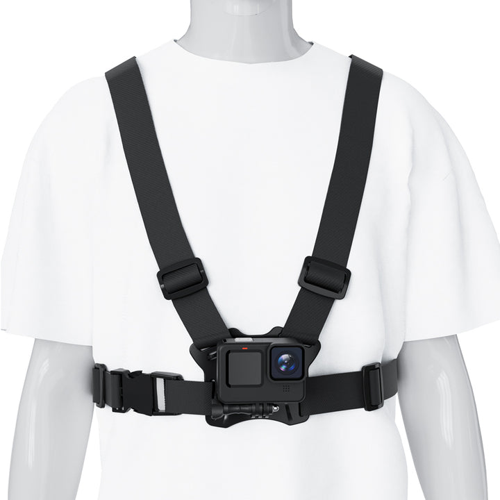 Rucsac cu lumină de semnalizare LED, telecomandă, rezistență la apă: telecomandă IPx5, rucsac IPX2 + bretele universale pentru sport, pentru telefon, aparat foto, camere GoPro și altele, mâner rotativ, MC-294