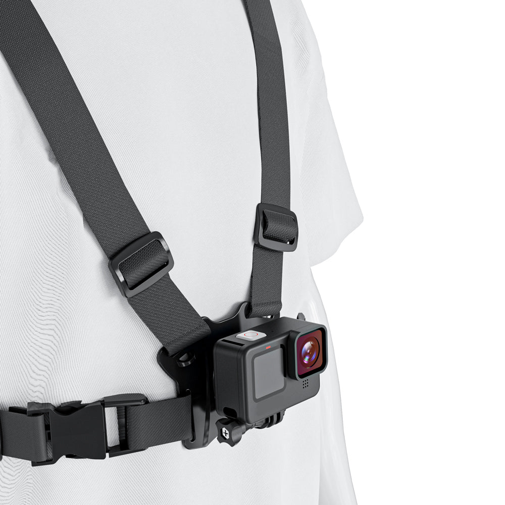 Rucsac cu lumină de semnalizare LED, telecomandă, rezistență la apă: telecomandă IPx5, rucsac IPX2 + bretele universale pentru sport, pentru telefon, aparat foto, camere GoPro și altele, mâner rotativ, MC-294