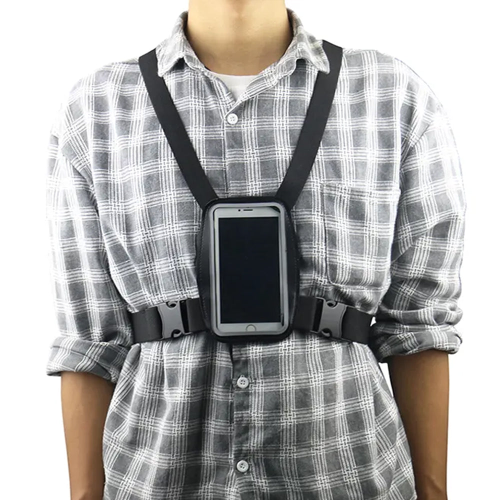 Rucsac cu lumină de semnalizare LED, telecomandă, impermeabil: telecomandă IPx5, rucsac IPX2 + ham pentru telefon sportiv Maclean, universal, MC-446