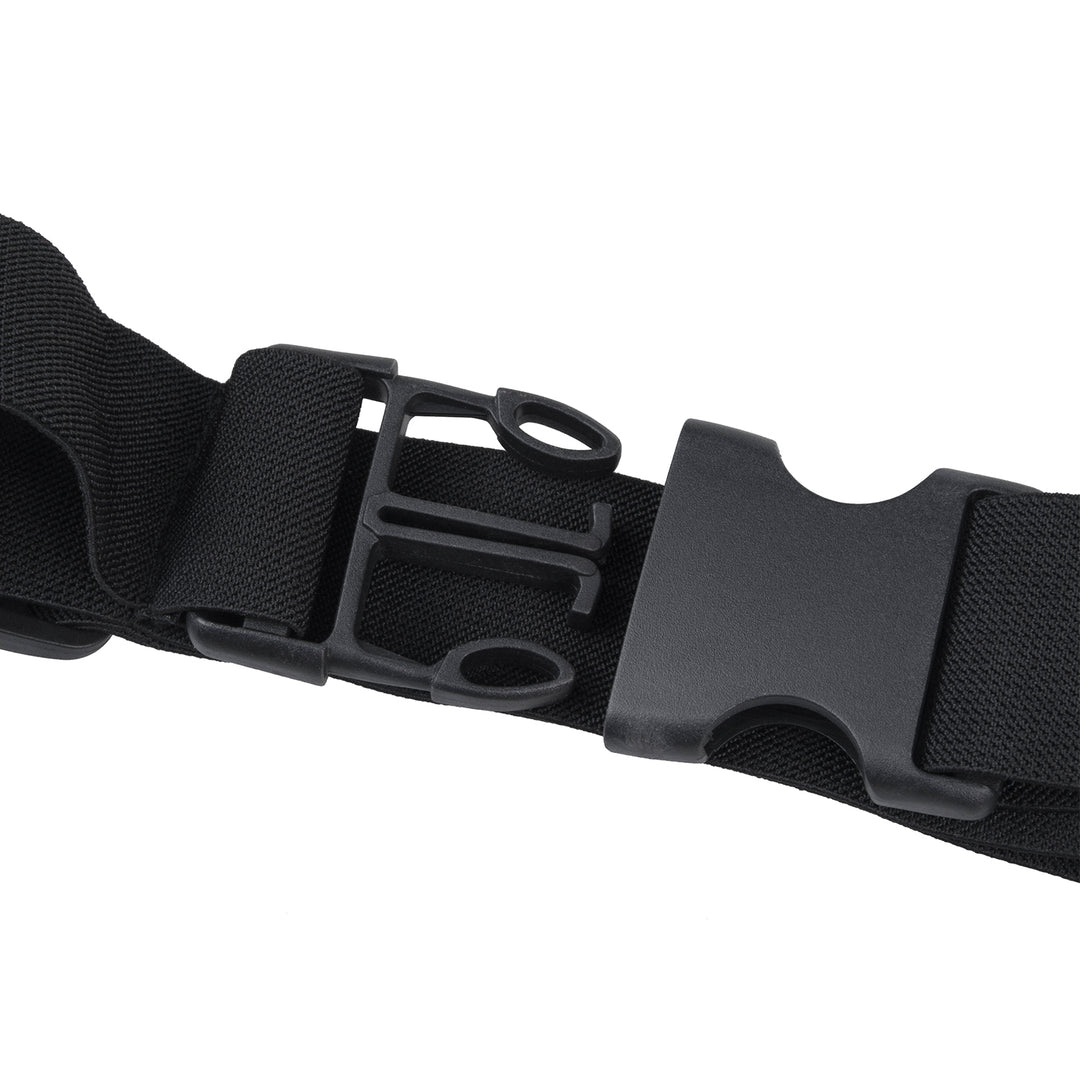 Rucsac cu lumină de semnalizare LED, telecomandă, impermeabil: telecomandă IPx5, rucsac IPX2 + ham pentru telefon sportiv Maclean, universal, MC-446