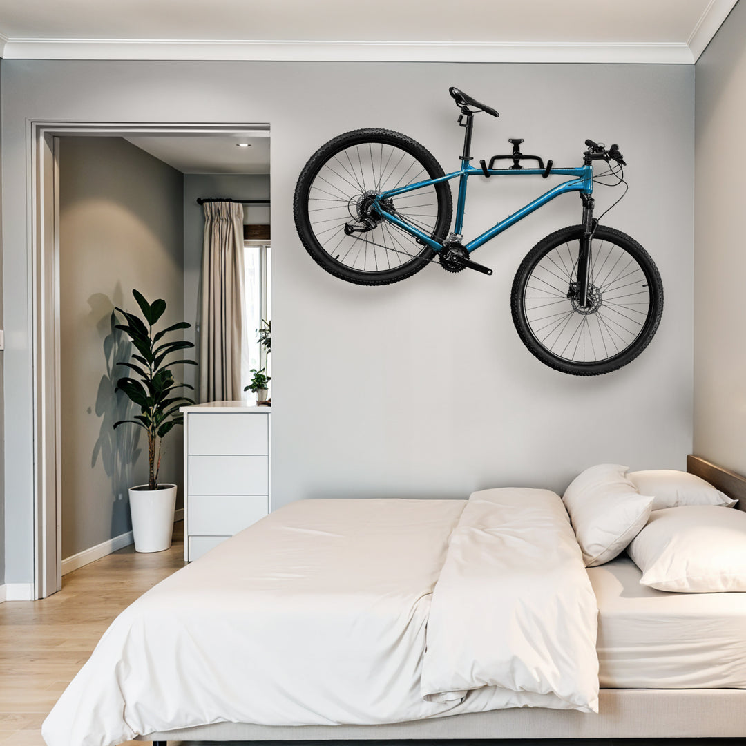 Suport pentru biciclete/suport de perete Maclean, orizontal, oțel, sarcină maximă 30 kg, MC-431, 3 bucăți