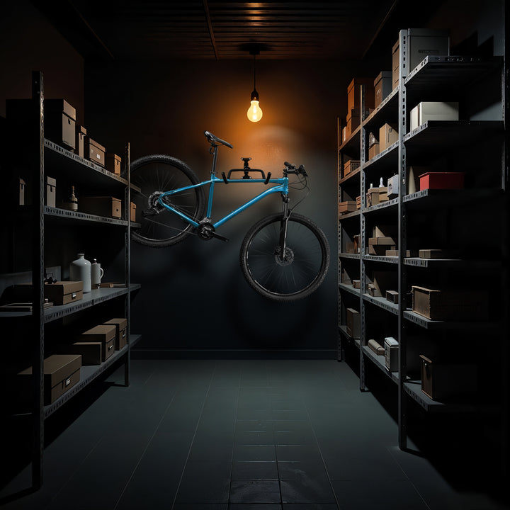 Suport pentru biciclete/suport de perete Maclean, orizontal, oțel, sarcină maximă 30 kg, MC-431, 3 bucăți