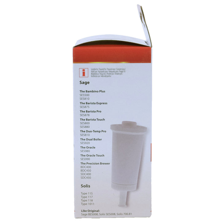 Filtru de apă pentru mașina de cafea Sage, înlocuitor pentru BES008 Scanpart, 2 bucăți