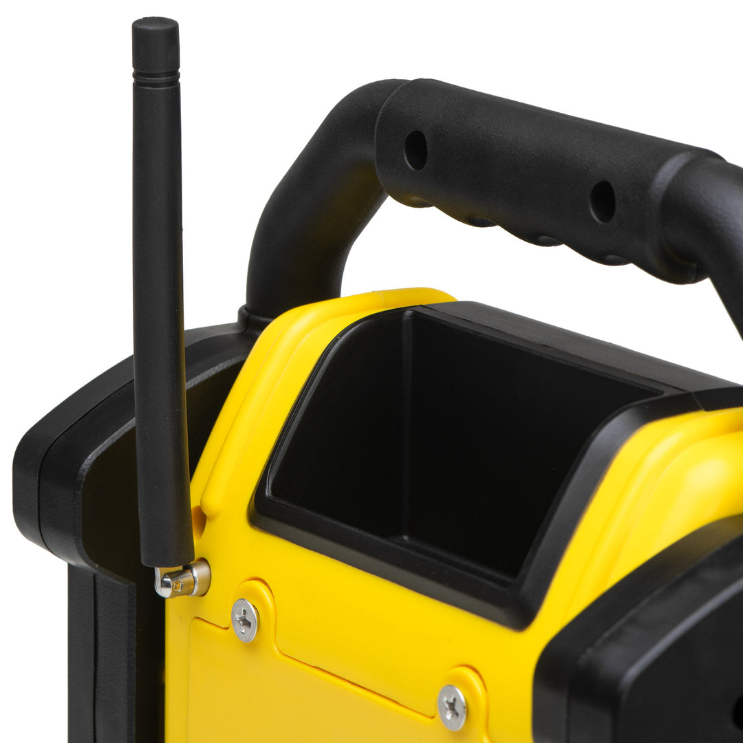 Radio pentru șantier Adler, Bluetooth 5.1, IPX 54, putere 10 W, AD 1911