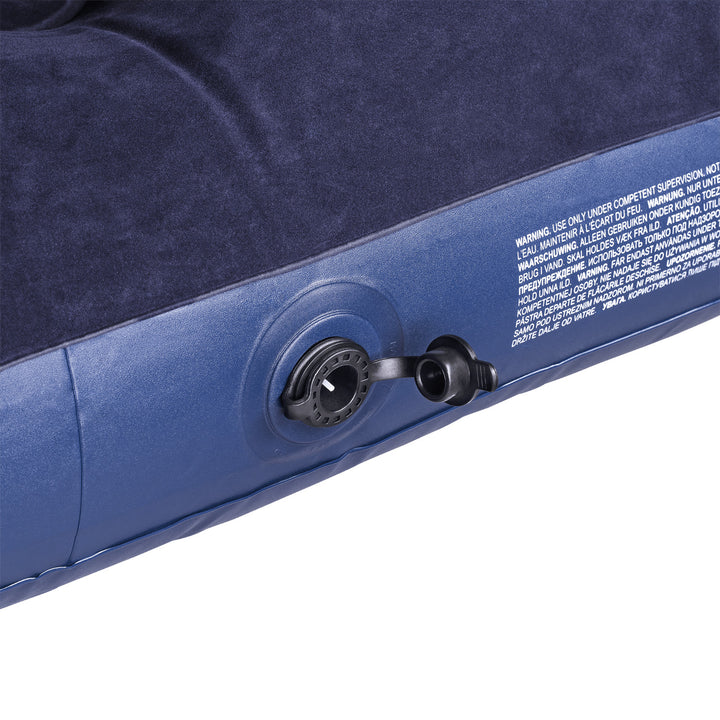 Saltea gonflabilă dublă REBEL ACTIVE, dimensiuni 203x183x22 cm, RBA-5001-XXL