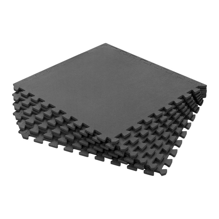 Saltea de gimnastică pentru echipamente și exerciții fizice, 180 x 120 cm, material EVA, puzzle din 6 piese, REBEL ACTIVE
