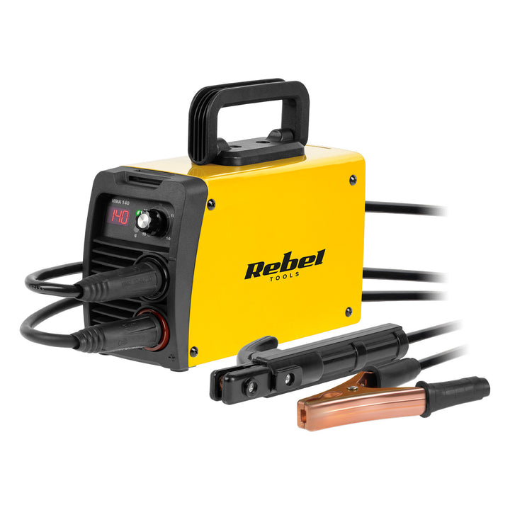 Aparat de sudură Rebel, MMA, afișaj LED, IP21S, 10–140 A, RB-1040
