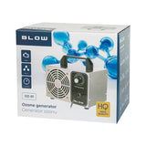 Generator de ozon cu suflare, capacitate 60.000 mg/h, putere 120 W, consum redus de energie, cablu lung, timp de funcționare reglabil, 4 plăci de ozonare, 67-300#