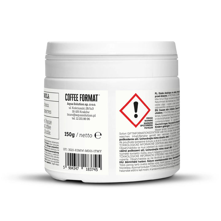 Tablete pentru curățarea mașinii de cafea, 2 faze Tablete de curățare + 40x3,5 g Format cafea