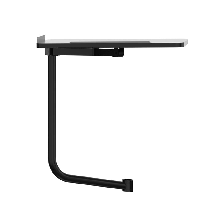 Raft / tavă pentru tastatură Maclean, negru, dimensiuni tavă 66x30 cm, pentru montare pe scaun de birou, max. 5 kg, MC-139