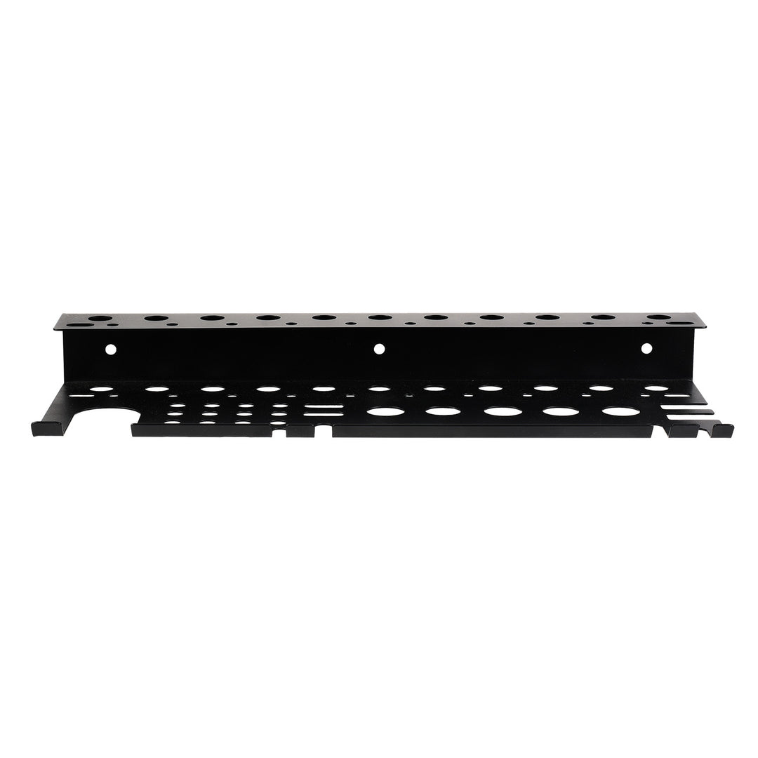 Organizator de perete / raft pentru scule Maclean, negru, dimensiuni 40x14,5x4,6 cm, max. 30 kg, MC-141