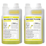 Produs de curățare pentru sistemul de lapte 2x1 l, Coffee Format MILK FORMAT YELLOW PRO