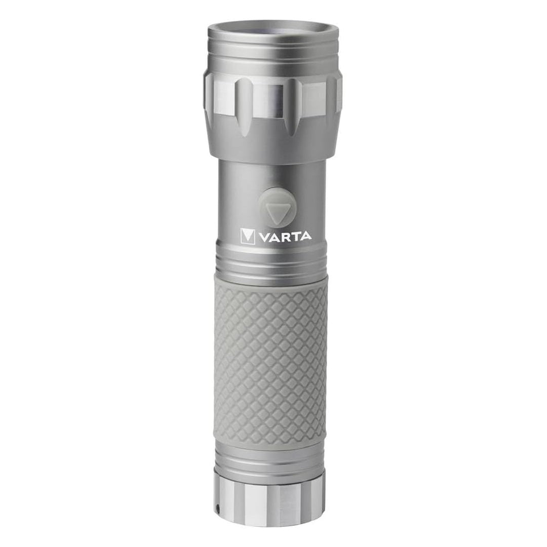 Lanternă portabilă UV LED 15638 din aluminiu, lungime de undă UV 395-400 nm, tehnologie Multi LED + baterii Varta incluse în set