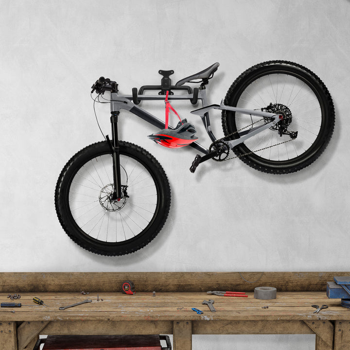 Suport de perete pentru biciclete Maclean, orizontal, oțel, sarcină maximă 30 kg, MC-484, 3 bucăți