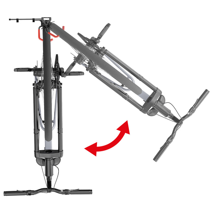 Suport / cuier de perete pentru biciclete Maclean, capacitate maximă 35 kg, MC-499, 3 bucăți