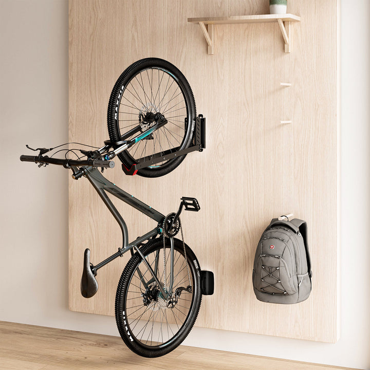 Suport de perete pentru biciclete Maclean, capacitate maximă 35 kg, MC-498, 3 bucăți