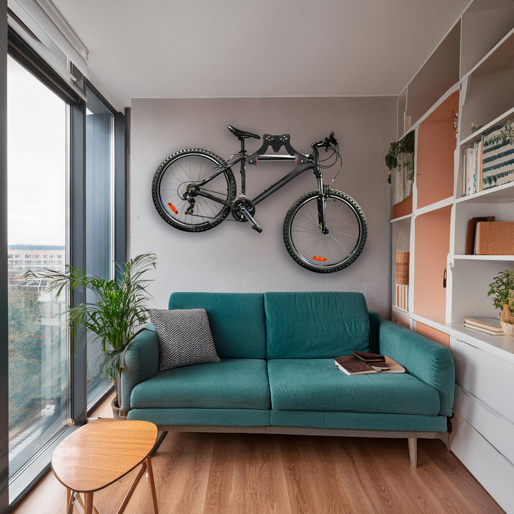 Suport de perete pentru biciclete Maclean, oțel, sarcină maximă 30 kg, MC-449, 3 bucăți