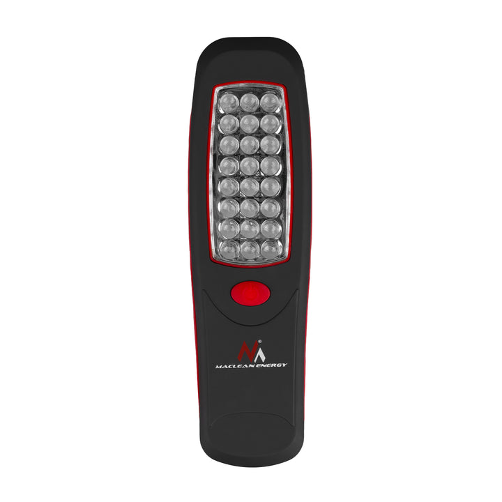 2 lămpi de atelier Maclean cu 24 de LED-uri, magnet, cârlig, MCE03 + 6 baterii R-06 R06 AA LR06 de 1,5 V VARTA Longlife Power