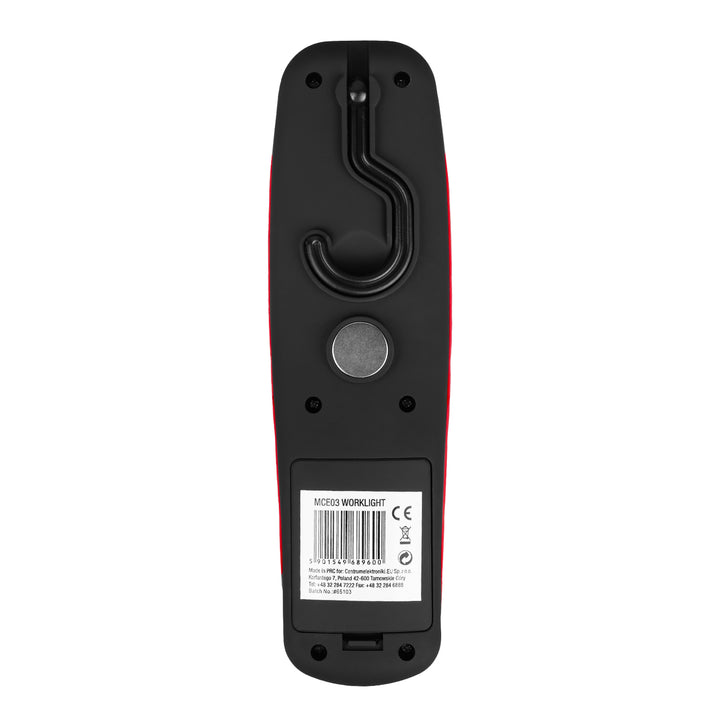 2 lămpi de atelier Maclean cu 24 de LED-uri, magnet, cârlig, MCE03 + 6 baterii R-06 R06 AA LR06 de 1,5 V VARTA Longlife Power