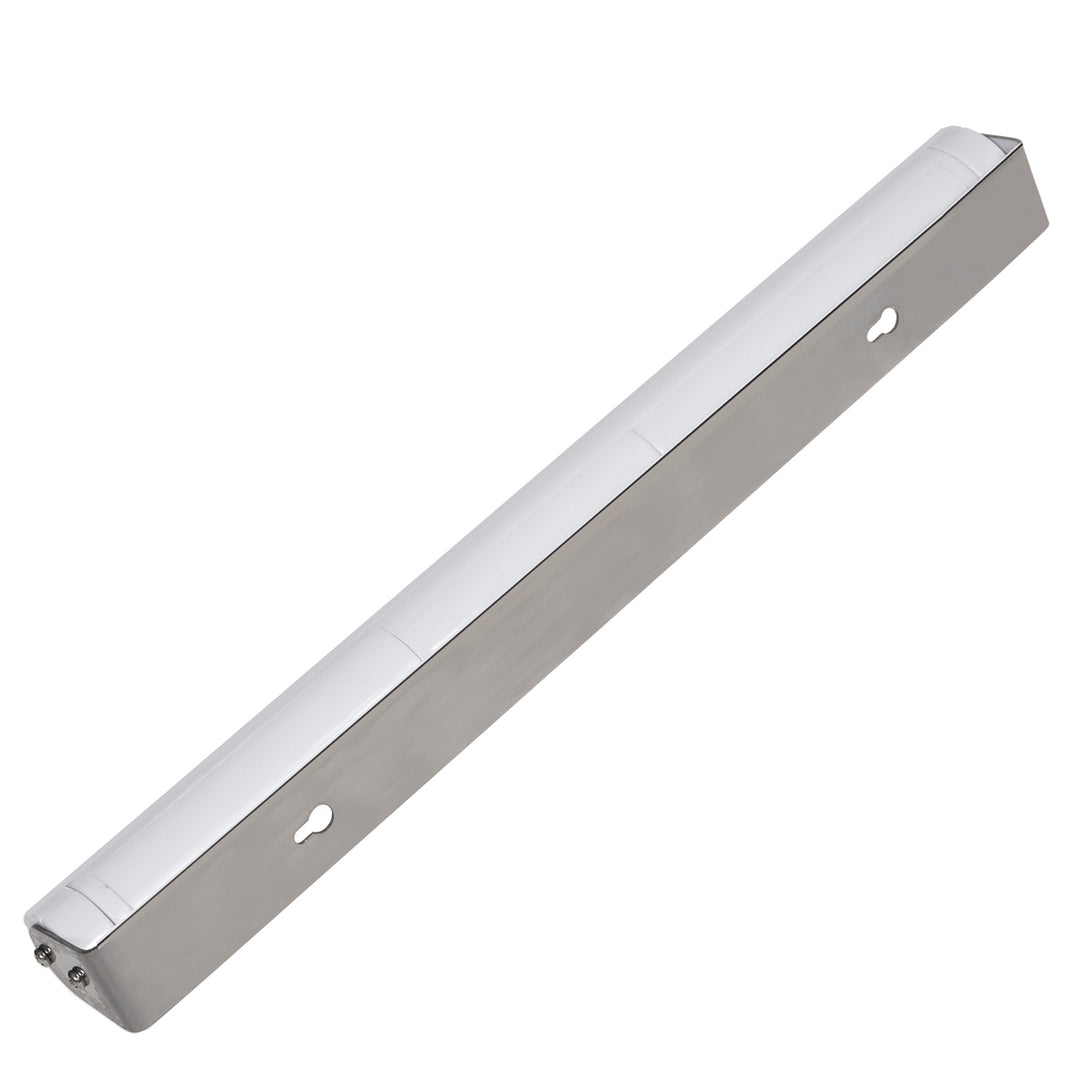 2x lampă LED de bucătărie Maclean, pentru montare sub dulap, 9 SMD, alimentată cu baterii, senzor PIR pentru pornire/oprire, MCE166 + 6x baterii R-06 R06 AA LR06 1,5 V VARTA Longlife Power