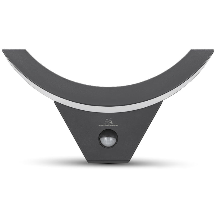 Lampă LED cu senzor de mișcare Maclean, senzor de mișcare cu infraroșu, culoare gri, 10 W, IP54, 800 lm, MCE290 GR, 4 bucăți