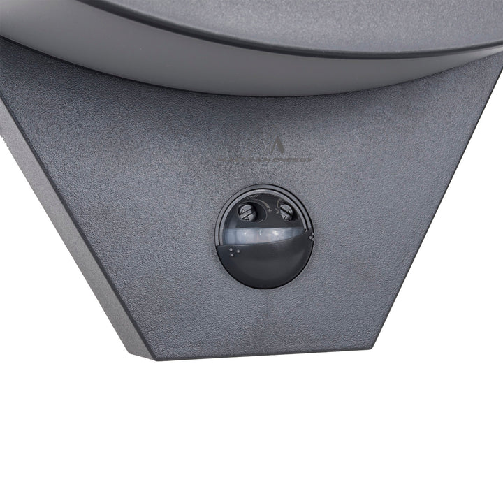 Lampă LED cu senzor de mișcare Maclean, senzor de mișcare cu infraroșu, culoare gri, 10 W, IP54, 800 lm, MCE290 GR, 4 bucăți
