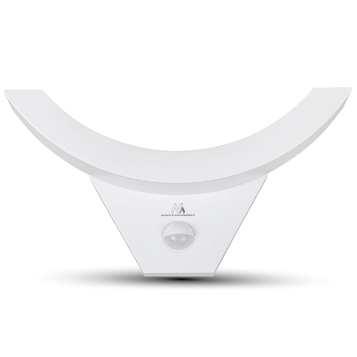 Lampă LED cu senzor de mișcare Maclean, senzor PIR, culoare albă, 10 W, IP54, 800 lm, MCE290 W, 2 bucăți